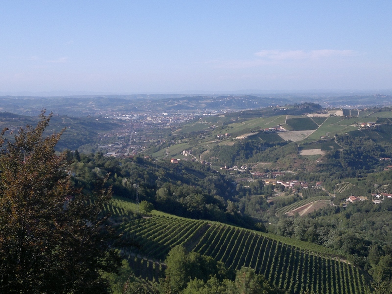 Immagini e Fotografie di vedute di paesaggi del Comune di Rodello (CN). 