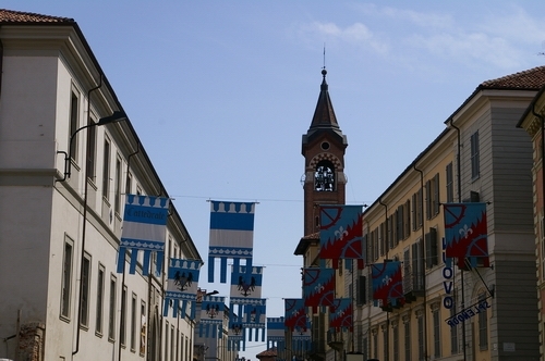 Corso Vittorio Alfieri ad Asti