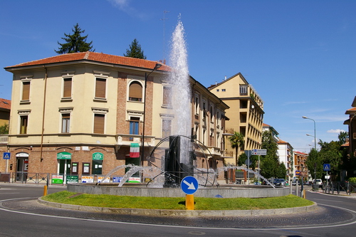 Piazza Lugano ad Asti