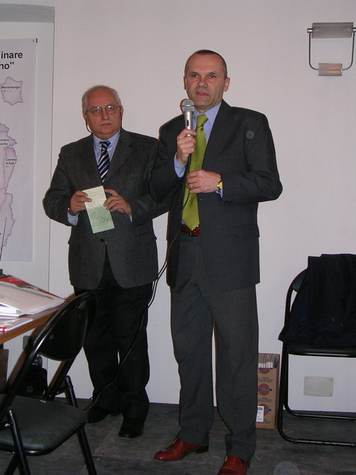 Prof. Silvio Manello  (Presidente della Comunità Collinare Alto Astigiano).