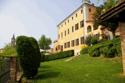 Veduta della Mostra botanica di specie da fogliame ornamentale, ospitata nel giardino del Castello di Isola Villa - Curatore Dott. Stefano Assone.