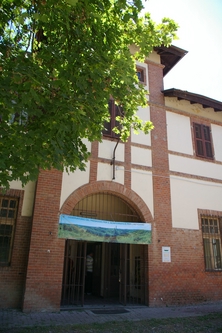 FOTO DELL'INUGURAZIONE NUOVA SEDE OSSERVATORIO del paesaggio presso l'ex-Stazione Ferroviaria di Chiusano d'Asti.