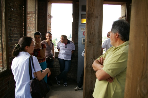 Foto della visita alla Torre Trojana di Asti nell'ambito della Rassegna VerdeTerra 2007.