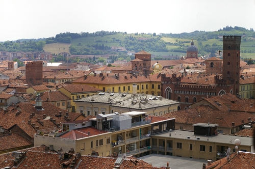 Foto della visita alla Torre Trojana di Asti nell'ambito della Rassegna VerdeTerra 2007.