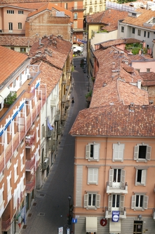 Foto della visita alla Torre Trojana di Asti nell'ambito della Rassegna VerdeTerra 2007.