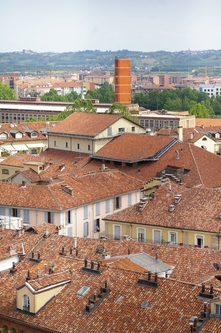 Foto della visita alla Torre Trojana di Asti nell'ambito della Rassegna VerdeTerra 2007.