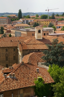 Foto della visita alla Torre Trojana di Asti nell'ambito della Rassegna VerdeTerra 2007.