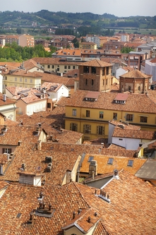 Foto della visita alla Torre Trojana di Asti nell'ambito della Rassegna VerdeTerra 2007.