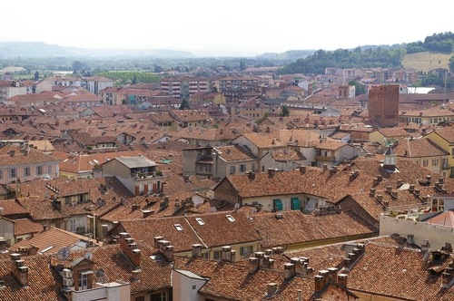 Foto della visita alla Torre Trojana di Asti nell'ambito della Rassegna VerdeTerra 2007.