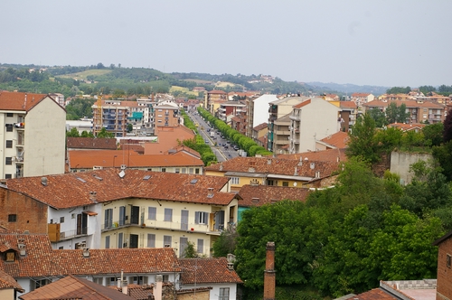 Foto della visita alla Torre rossa o di San Secondo di Asti nell'ambito della Rassegna VerdeTerra 2007.