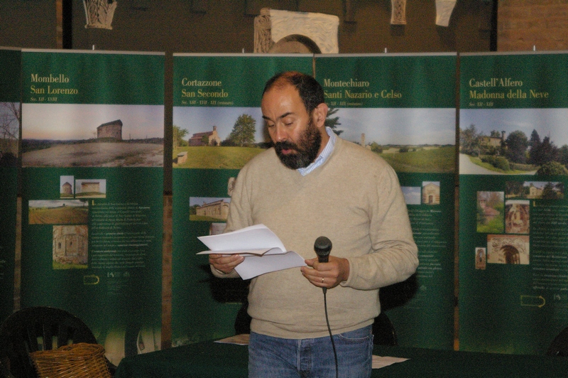 Relazione di Giovanni Filipello (Associazione Frutteto di Vezzolano) su "Il paesaggio: materiale e immateriale".