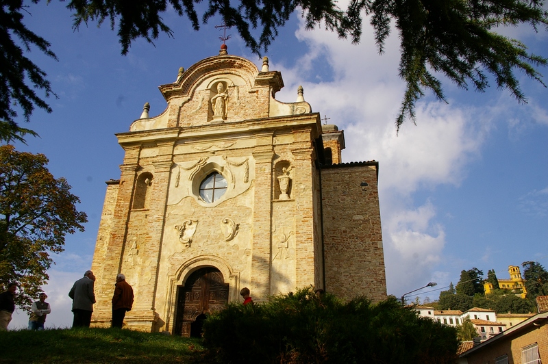 Veduta della splendida Chiesa di San Remigio a Villadeati, sede del Convegno "Monferrato: i volti di un territorio con vocazione internazionale".