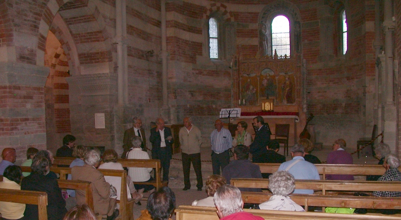 Veduta della Cerimonia di consegna del Premio Alfiere del Paesaggio 2014 ai Sigg.ri Mario Orsi e Bruno Fattori.