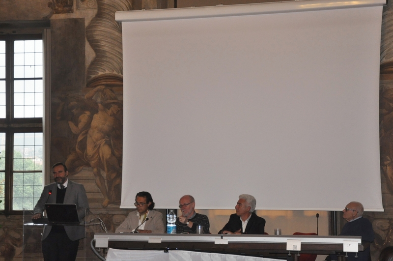 Saluto introduttivo da parte del Prof. Marco Devecchi, Osservatorio del Paesaggio per il Monferrato e l Astigiano [Foto di Luca Battisti].