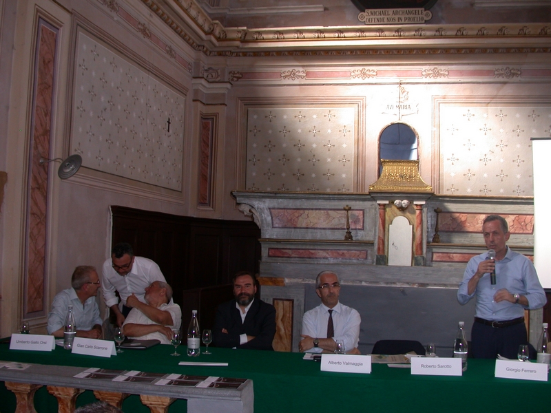 Considerazioni sul tema della gestione delle acque reflue di cantina da parte dell Assessore Giorgio Ferrero all agricoltura della Regione Piemonte [Foto di Vittorio Fiore].