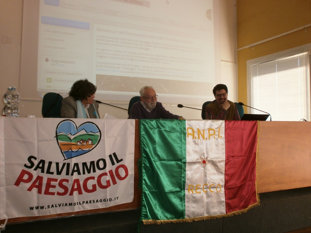 Riflessioni sui temi affrontati dal Prof. Massimo Quaini da parte del Moderatore, la giornalista Dott.ssa Carla Scarsi.