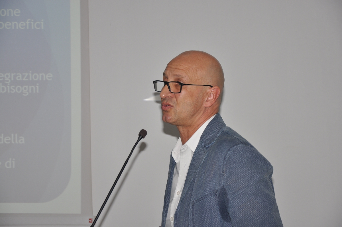 Relazione del Dott. Domenico Calì (Presidente collegio IPASVI Asti) su "Salute e Natura: la funzione terapeutica degli spazi verdi".