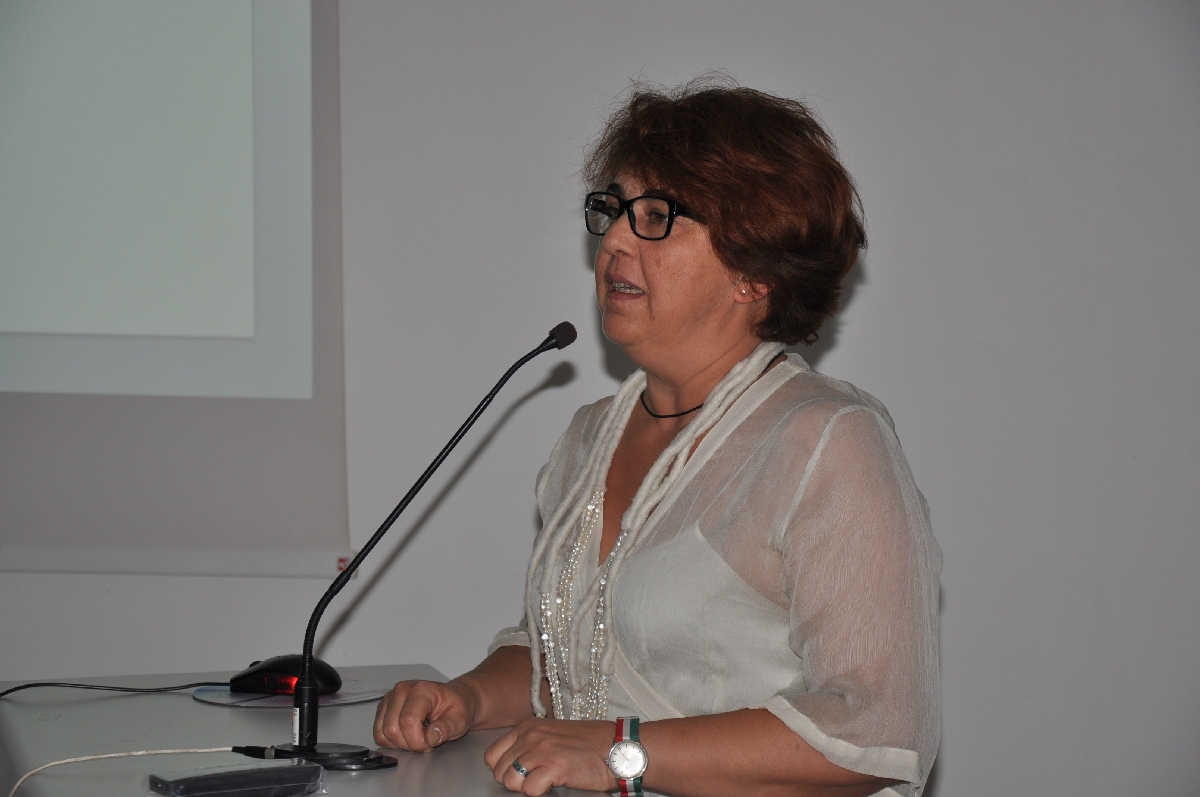 Relazione della Geom. Donatella Curletto (Presidente del collegio Provinciale Geometri e Geometri Laureati di Asti) su "Studio di progettazione sensoriale".