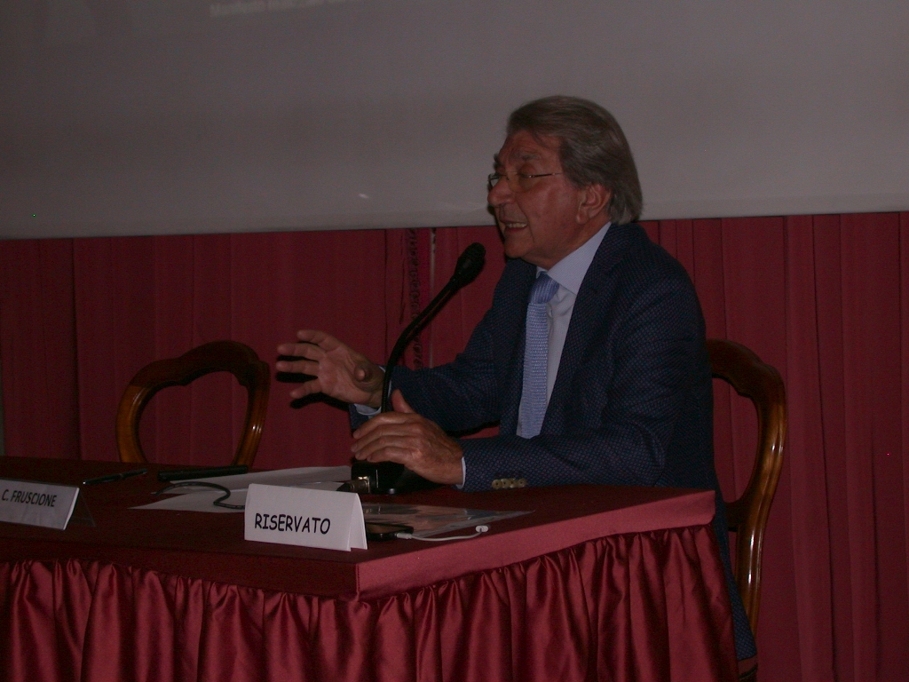 Relazione del Prof. Pietro Piccarolo Presidente dell Accademia di Agricoltura di Torino [Foto di Francesco Leone Devecchi].