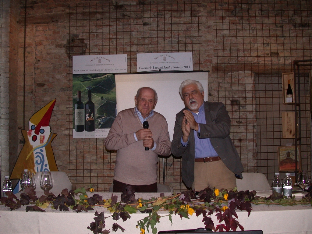  Riflessione di Pier Carlo Grimaldi, Rettore dell Università di Scienze Gastronomiche di Pollenzo [FOTO di Carlo Bidone].