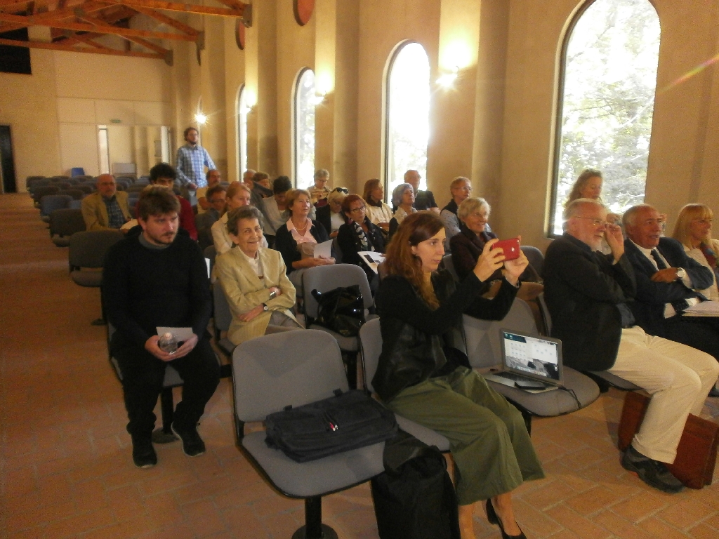 Veduta del folto ed interessato pubblico presente al Convegno.