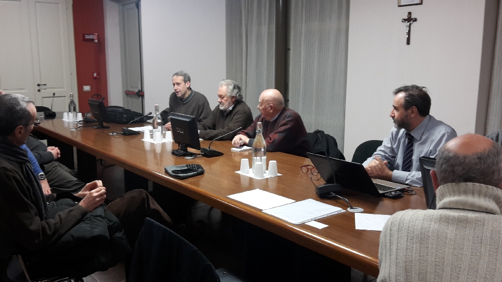 Incontro del Tavolo tecnico per la mobilità sostenibile con un contributo di riflessione da parte di Mario Didier [Foto di Angelo Porta].