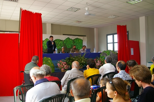 CONVEGNO di PRESENTAZIONE della Proposta di Dichiarazione di Interesse pubblico del Paesaggio Astigiano  (Cortiglione - Domenica 1 Luglio 2007)  - Giorgio Musso
