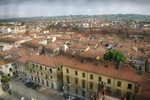 Foto della visita alla Torre Comentina di Piazza Roma ad asti nell'ambito della Rassegna VerdeTerra 2007.