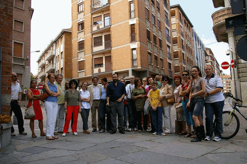 Foto della visita alla Torre Trojana di Asti nell'ambito della Rassegna VerdeTerra 2007.