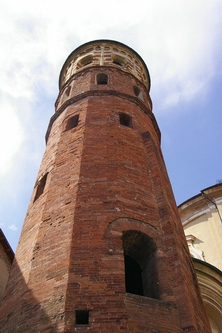 Foto della visita alla Torre rossa o di San Secondo di Asti nell'ambito della Rassegna VerdeTerra 2007.