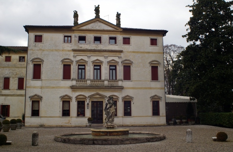 Veduta di Villa Soranzo - Conestabile di Scorzè (Venezia), sede della Tavola rotonda.