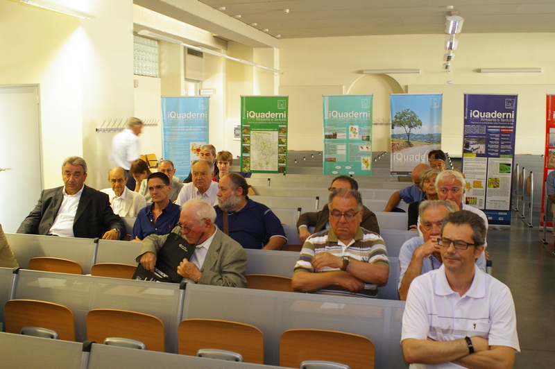 Veduta del pubblico presente in sala al Convegno su "Evoluzione storica dell Agricoltura astigiana" (Foto di Matilde Picollo).