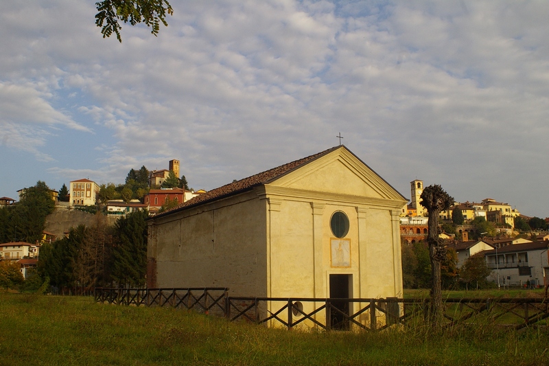 Veduta della Chiesa di Sant Eusebio a Castelnuovo Don Bosco.