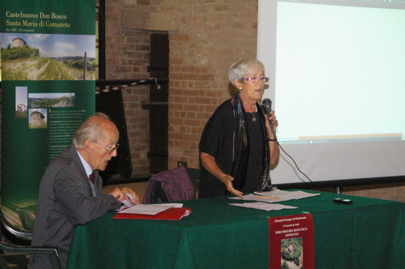 Relazione di Paola Salerno (Direzione Canonica di Vezzolano) su "Beni culturali: restauro fruizione comunicazione".