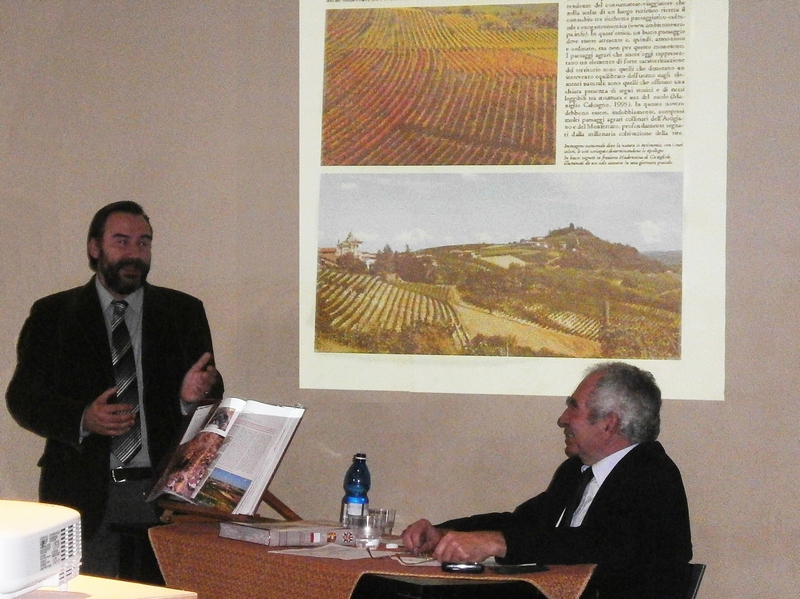 Riflessione sul volume da parte del Prof. Marco Devecchi (Università di Torino), autore di un capitolo sul tema del paesaggio del Monferrato.