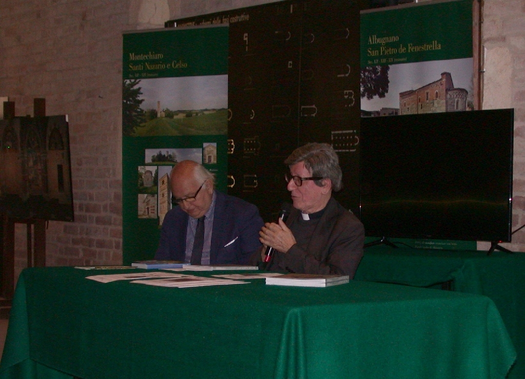 Relazione di Don Vittorio Croce e presentazione del libro su "Sacri volti ed antiche pievi".