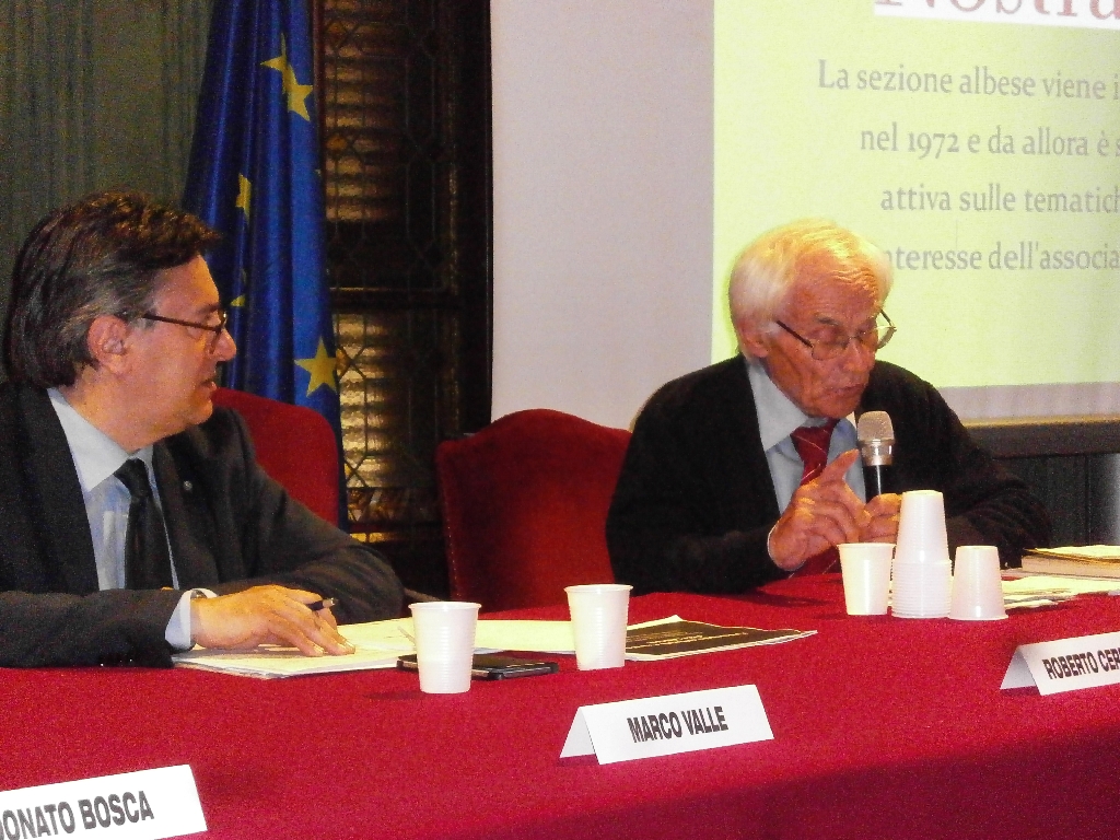 Relazione del Dott. Sergio Susenna, (Italia nostra - Sezione di Alba) su "Italia Nostra: 40 anni a servizio del territorio di Langhe-Roero".