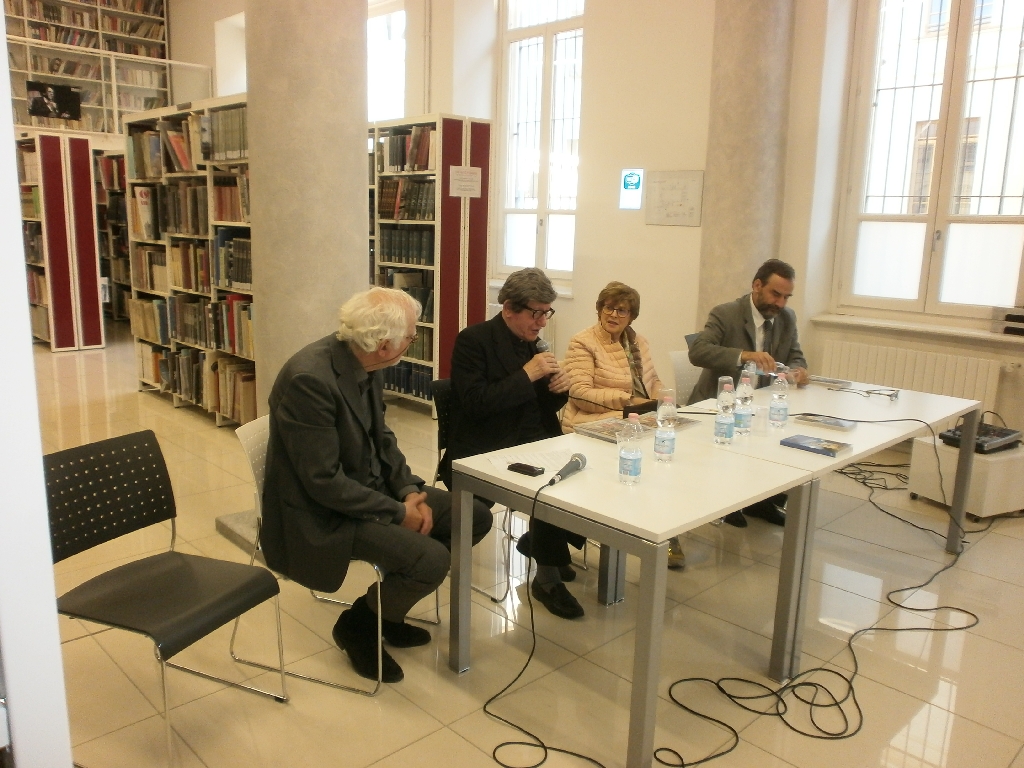 Intervento di Don Vittorio Croce, docente di teologia, direttore Gazzetta d Asti [Foto di Lara Vaglienti].